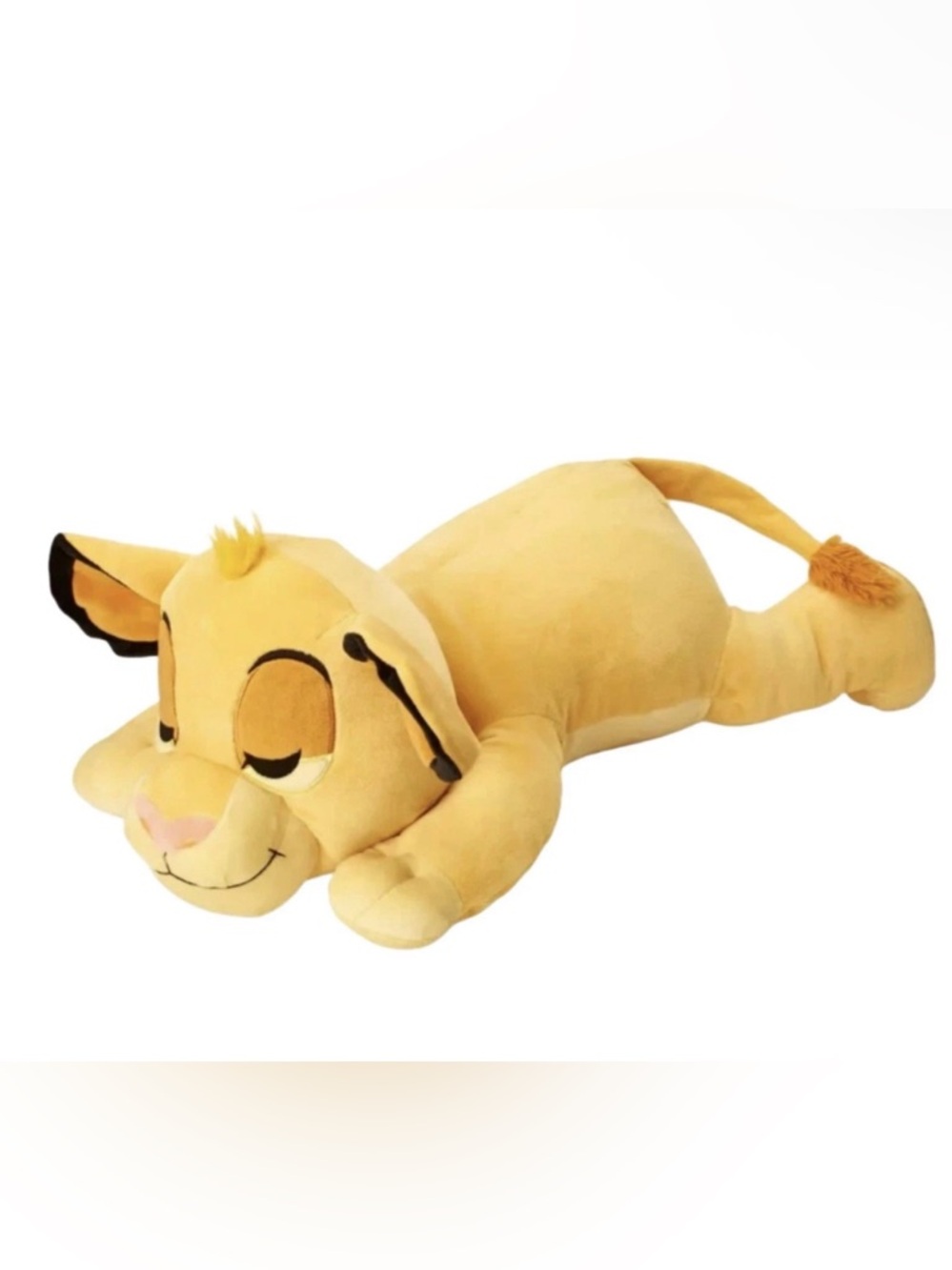 Disney Sleeping Simba Kids' Cuddleez Plush  ~ 17” x 7” x 11” ~ New With Tag